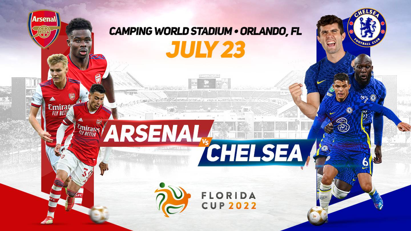 Tickets for ArsenalChelsea match in Orlando now on sale WFTV