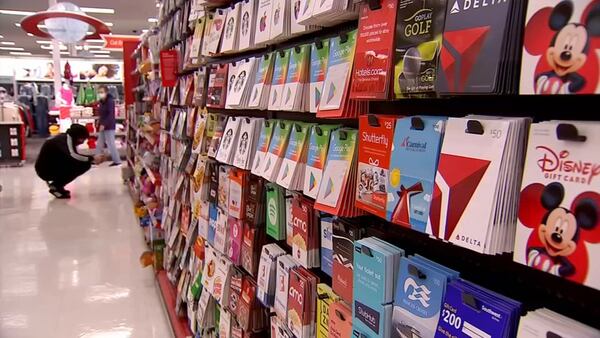 Billions of dollars in gift cards expected to go unused, experts say