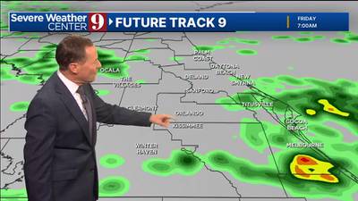 Front brings warmer temperatures with a chance of scattered showers