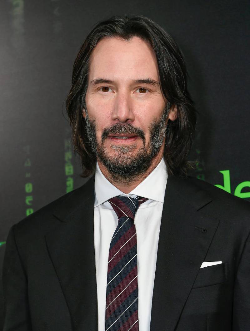 SAN FRANCISCO, CALIFORNIA - DECEMBER 18: Actor Keanu Reeves attends "The Matrix Resurrections" Red Carpet U.S. Premiere Screening at The Castro Theatre on December 18, 2021 in San Francisco, California. (Photo by Steve Jennings/Getty Images)