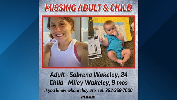 Have you seen them? Ocala mom, baby missing more than a month
