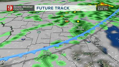 Wet, cooler weather on tap this weekend