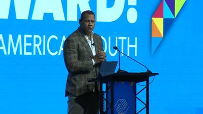 Alex Rodriguez speaks at Boys & Girls Clubs of America national conference