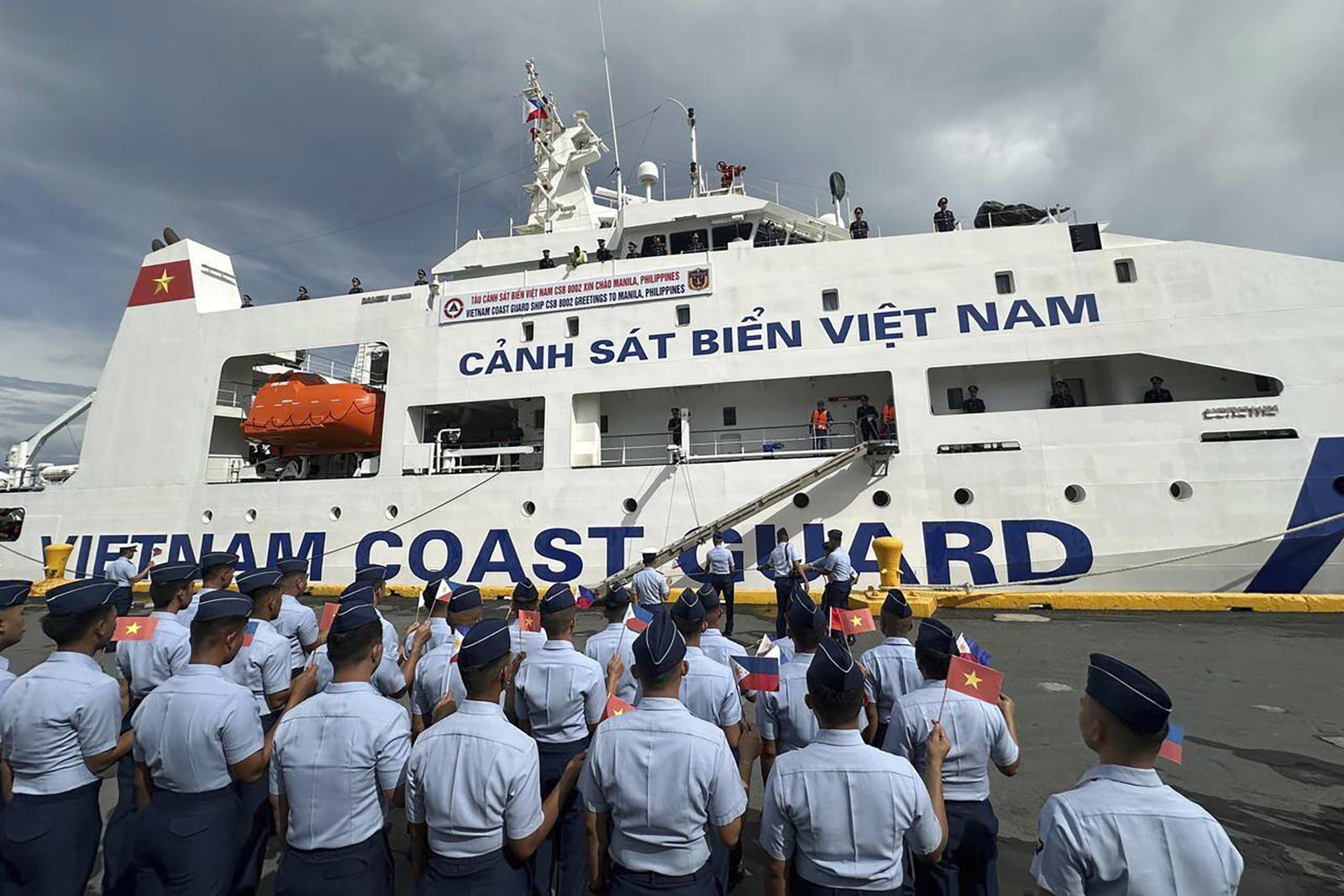 Vietnam's coast guard visits Philippines for joint drills as both face