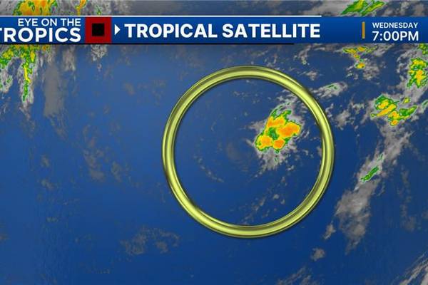 Early tropical disturbance could be warning of very active hurricane season
