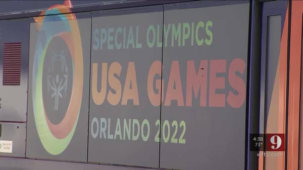 Orlando Busses are Getting a New Look for the 2022 Special Olympics USA Games