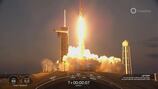SpaceX launches Falcon 9 rocket launch from Kennedy Space Center