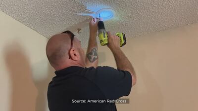 Photos: American Red Cross teams up with Saint Cloud Fire Rescue to install free smoke alarms