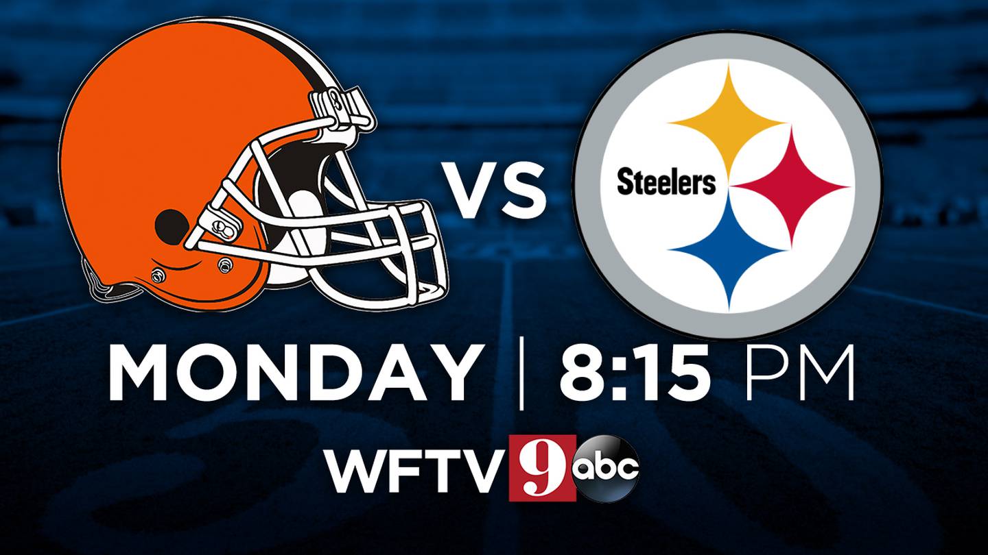 Monday Night Football: Browns take on the Steelers tonight on Channel 9 –  WFTV