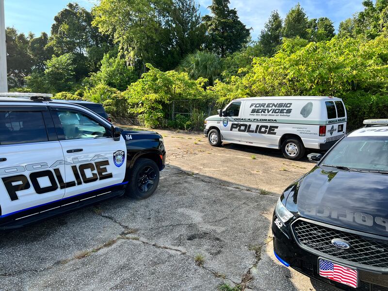 Ocala police recover skull and skeletal remains Wednesday morning.