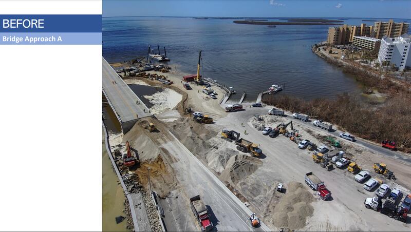 The causeway washed out by Hurricane Ian that links Sanibel Island to the Florida mainland reopened with temporary repairs on Wednesday, Gov. Ron DeSantis announced.