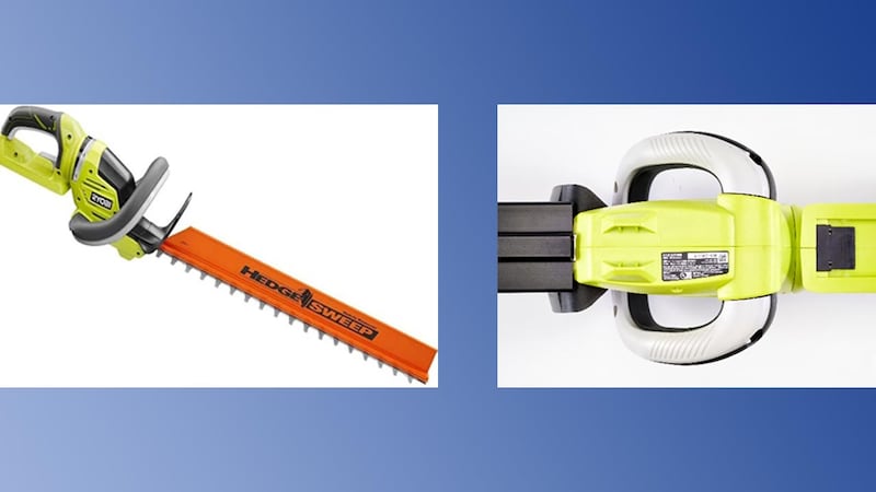 Recall alert: 113K Ryobi cordless hedge trimmers recalled
