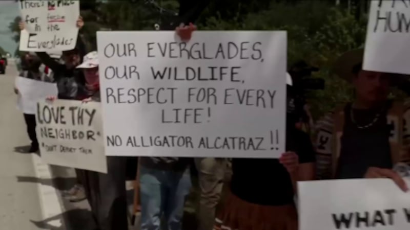 Democratic lawmakers denied entrance to ‘Aligator Alcatraz’