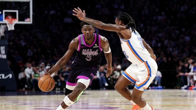 Timberwolves hand the Thunder their 3rd loss, 112-107, after Edwards takes over down the stretch