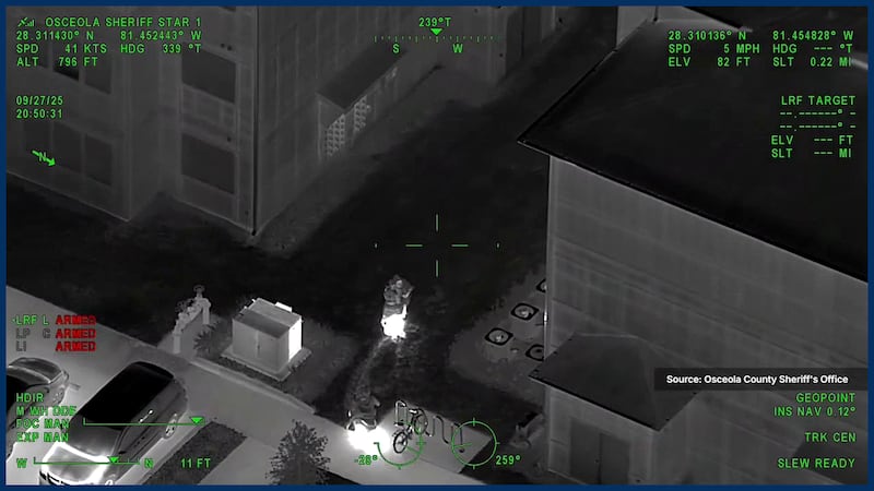 Osceola County high-speed moped chase ends in arrest