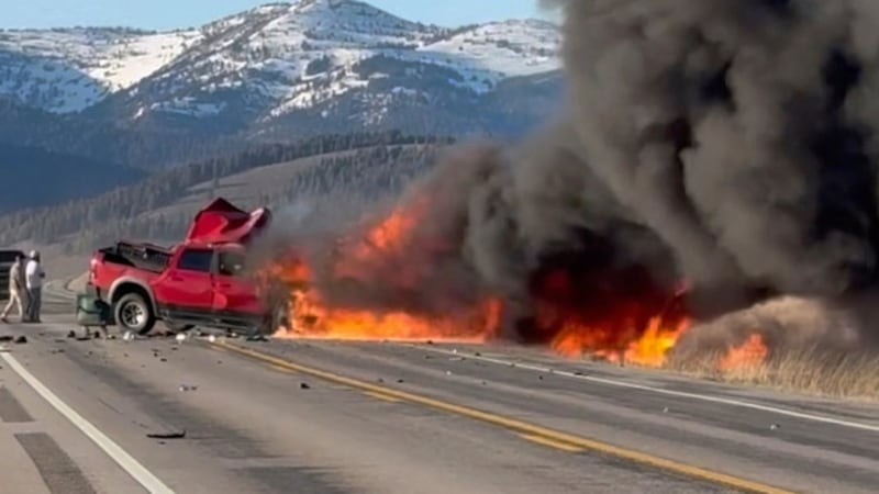 7 dead in tour van, pickup truck collision in Idaho, near Yellowstone