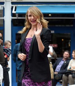 MIAMI, FL - DECEMBER 09:  Cameron Diaz attends the "Annie" Walk of Fame ceremony on December 9, 2014 in Miami, Florida.  (Photo by Gustavo Caballero/Getty Images for Columbia Pictures)