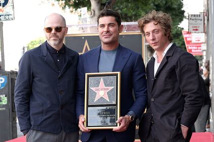 Zac Efron star ceremony