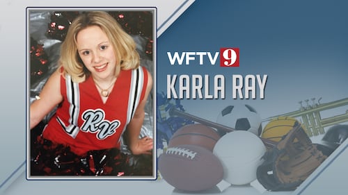 Karla Ray cheerleader