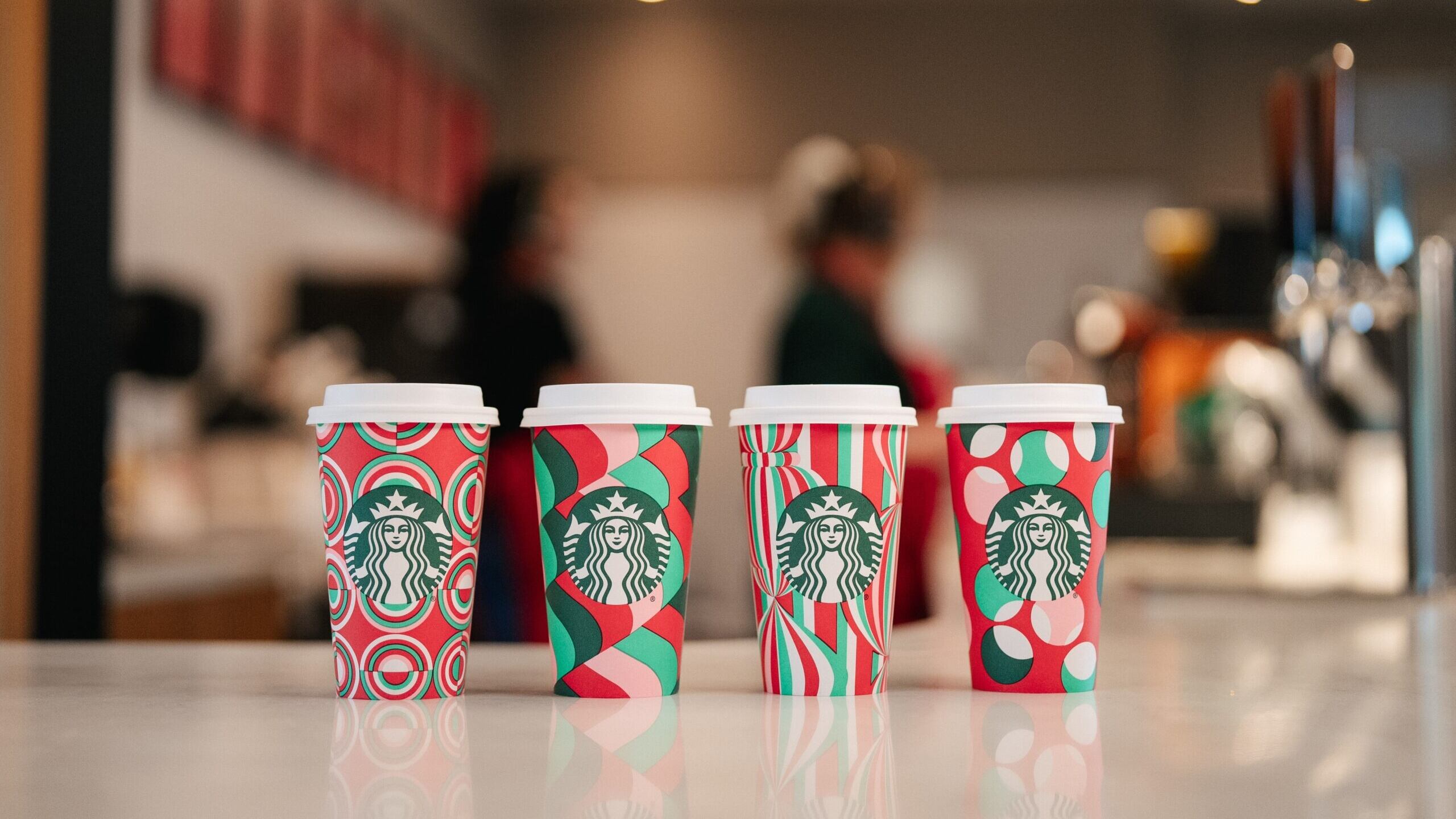 Starbucks cups