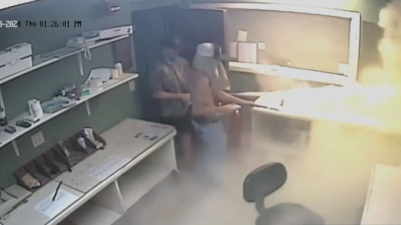 Vacant Ocala Jai Alai building vandalized