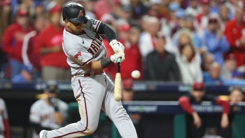 The Diamondbacks took a 3-2 lead on Gabriel Moreno's single in the fifth inning.