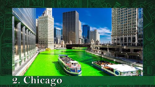 St. Patrick's cities