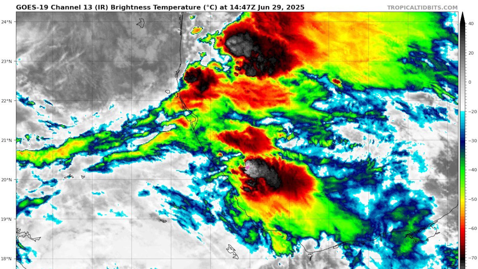 Tropical Depression Two has upgraded into Tropical Storm Barry, forming
