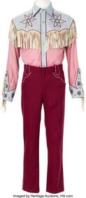 "Back to the Future Part III" Michael J. Fox "Marty McFly" western costume