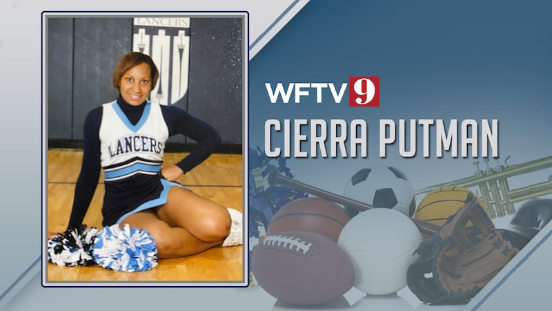 Cierra Putman cheerleader high school