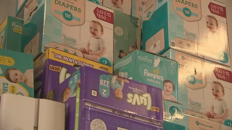 Central Florida Diaper Bank hosts emergency diaper and essentials giveaway amid government shutdown