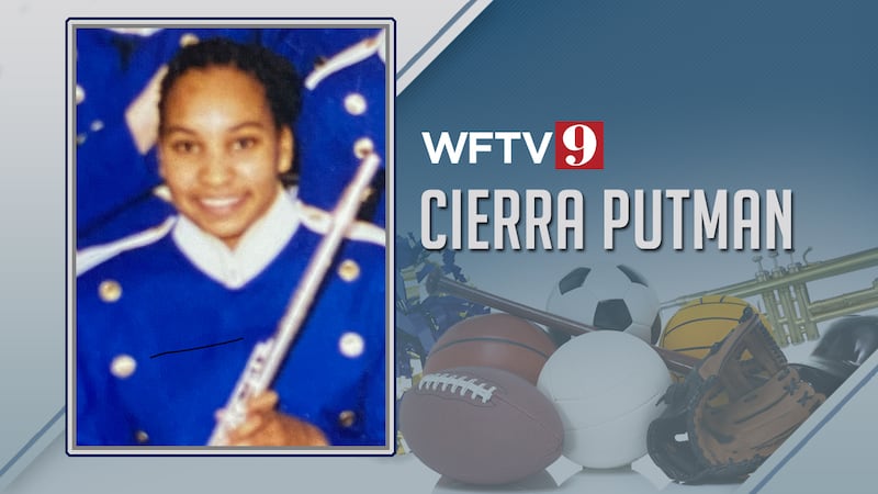 Cierra Putman high school band