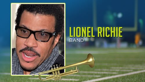 Lionel Richie played the saxophone in high school.