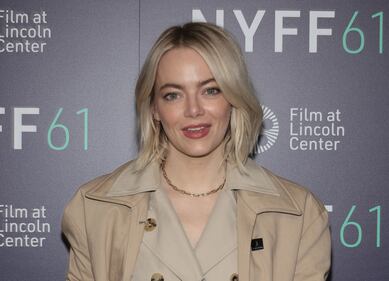 NEW YORK, NEW YORK - OCTOBER 04: Emma Stone attends "Bleat" during the 61st New York Film Festival at Alice Tully Hall, Lincoln Center on October 04, 2023 in New York City. (Photo by Dimitrios Kambouris/Getty Images for FLC)