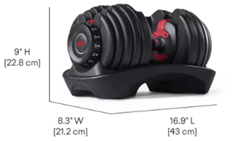 Recall alert: 3.84M BowFlex dumbbells recalled