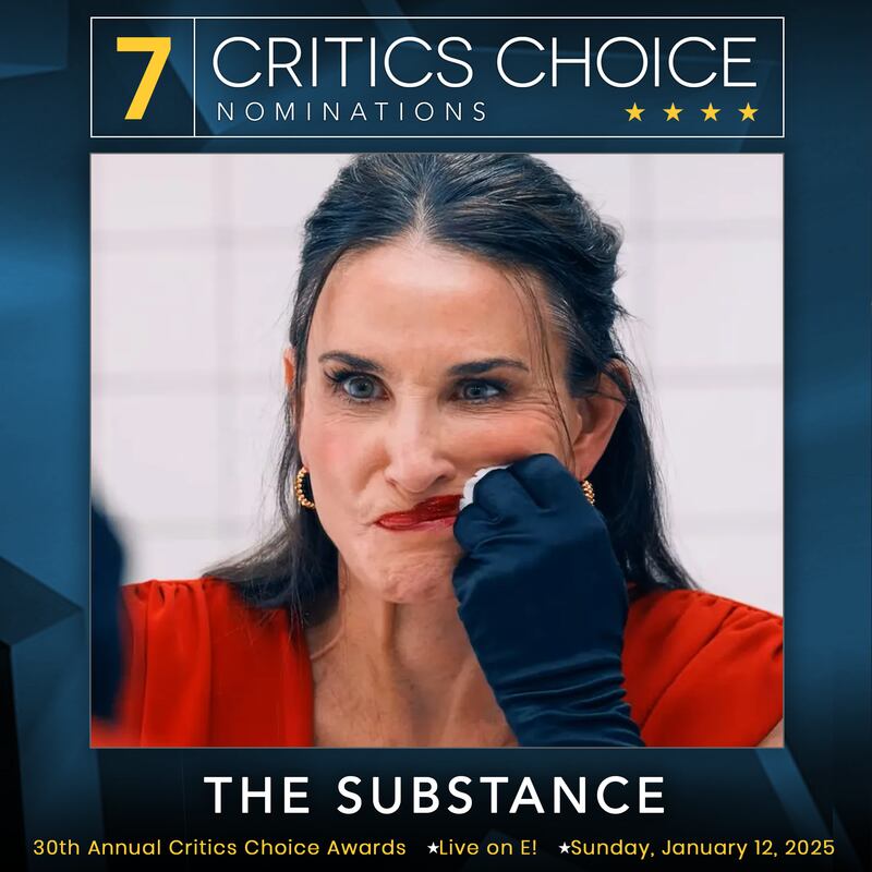 Critics Choice nominees