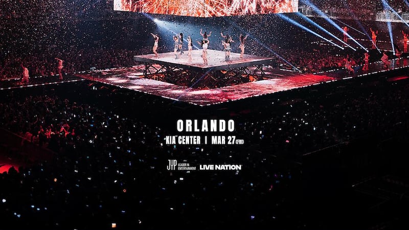 K-pop girl group TWICE announces 2026 world tour with stop in Orlando