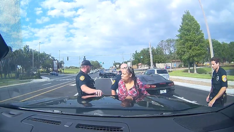 Watch: Former Marion County deputy arrested, accused of robbing bank in Ocala
