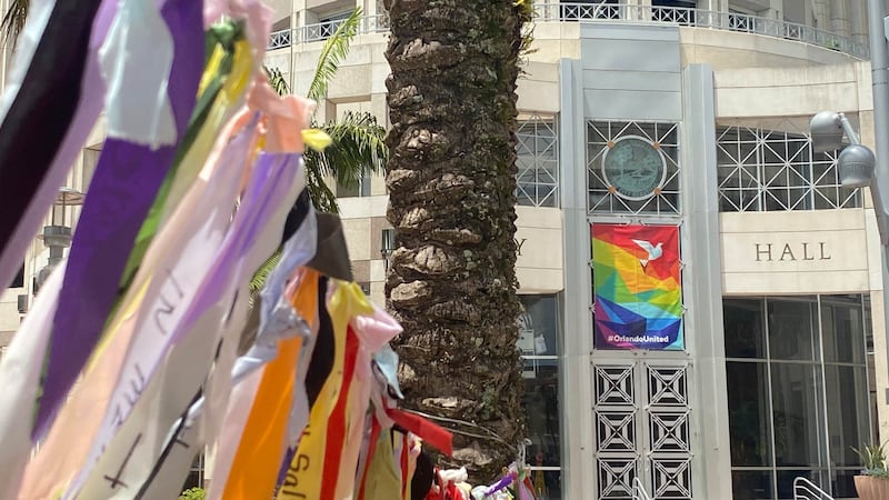 Pulse Remembrance: City of Orlando holds a solemn gathering outside city hall