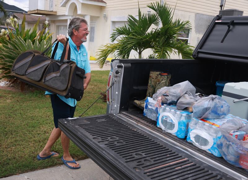 Floridians make preparations in advance of Hurricane Helene