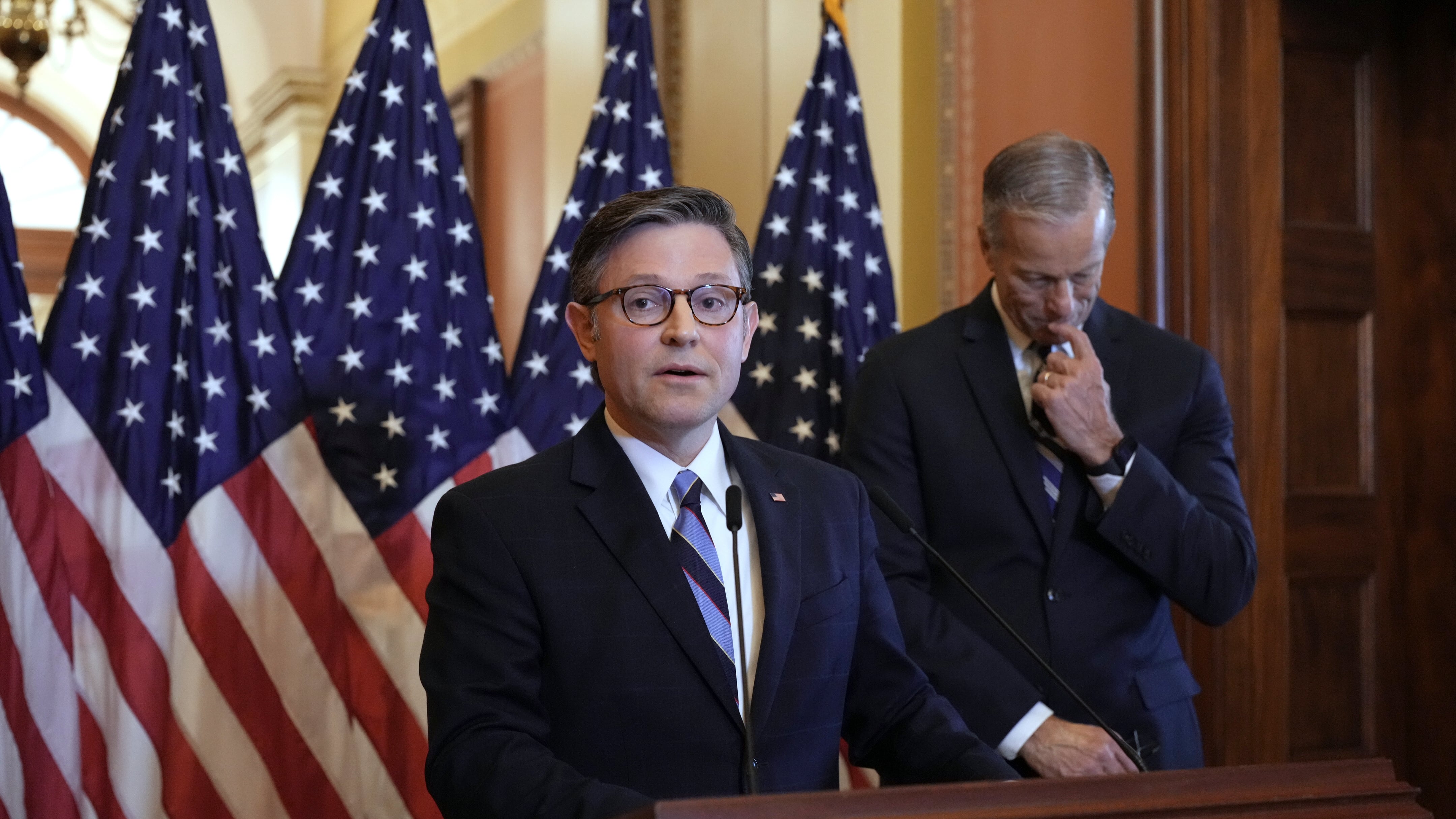 Trump’s Tax Bill Faces GOP Revolt Over Medicaid, SALT Cuts 3 GOP centrists revolt against steep cuts to Medicaid and other programs in Trump's tax breaks bill
