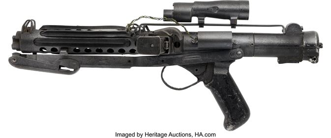 "Star Wars- Episode IV - A New Hope" original static E-11 stormtrooper blaster