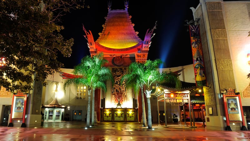 Walt Disney World Resort guests took a ride through the most famous film sets in silver screen history at The Great Movie Ride at Disney's Hollywood Studios. The Great Movie Ride closed in August, 2017.