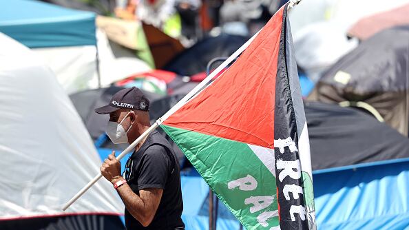 More than 100 were arrested overnight at Columbia University in New York.