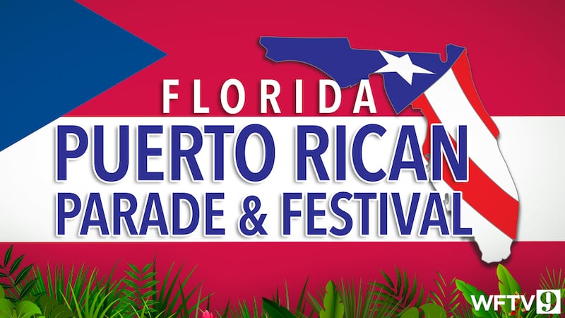 2025 Florida Puerto Rican Parade & Festival in downtown Orlando