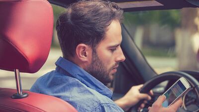 <p>distracted driving</p>