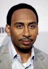FILE - In this Dec. 12, 2009 file photo, Stephen A. Smith arrives at Spike TV's Video Game Awards in Los Angeles. (AP Photo/Matt Sayles, File)