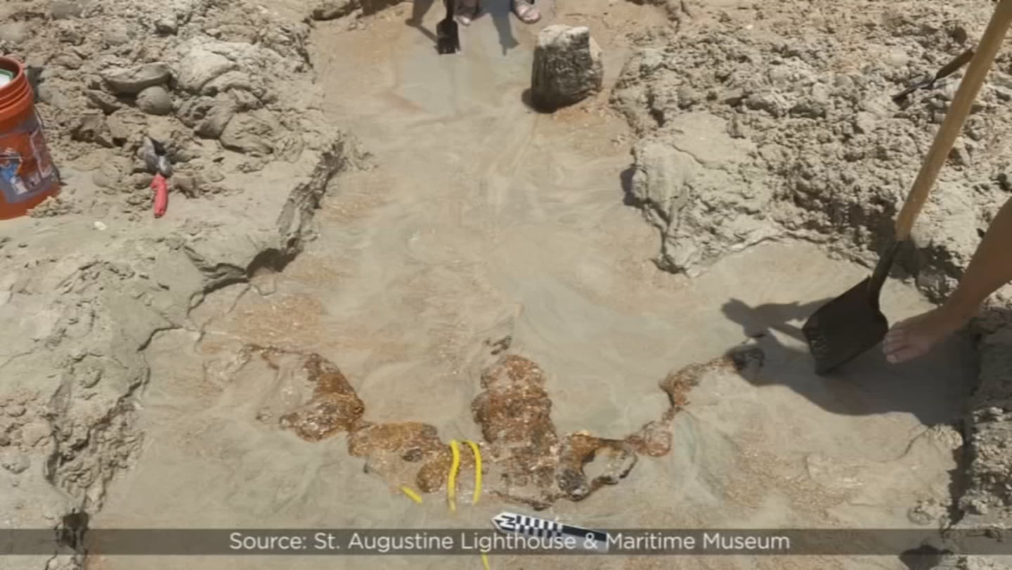 An anchor that may be more than 200 years old has been unveiled on a Flagler Beach.