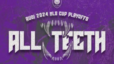 Orlando City unveiled its campaign for the team’s upcoming playoff push, "All Teeth."