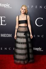 2021: Kristen Stewart attends the Los Angeles premiere of Neon's "Spencer" at DGA Theater Complex on October 26, 2021, in Los Angeles.